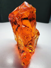 Load image into Gallery viewer, Orange with Golden Yellow Traditional Andara Crystal 1.035kg