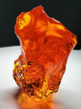 Load image into Gallery viewer, Orange with Golden Yellow Traditional Andara Crystal 1.035kg