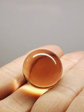 Load image into Gallery viewer, Peach Andara Crystal Mini Sphere 20mm