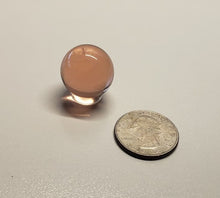 Load image into Gallery viewer, Peach Andara Crystal Mini Sphere 20mm