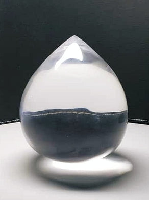 Clear (Rare) Polished Andara Crystal Pointed Egg 1.37kg TEMPLE COLLECTION
