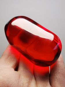 Red Andara Crystal Hand Piece 146g