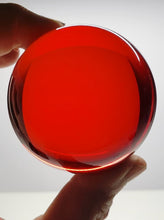 Load image into Gallery viewer, Red Andara Crystal Sphere 2.25inch