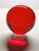 Load image into Gallery viewer, Red Andara Crystal Sphere 2.25inch
