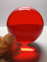 Load image into Gallery viewer, Red (RARE) Andara Crystal Sphere 3.5inch