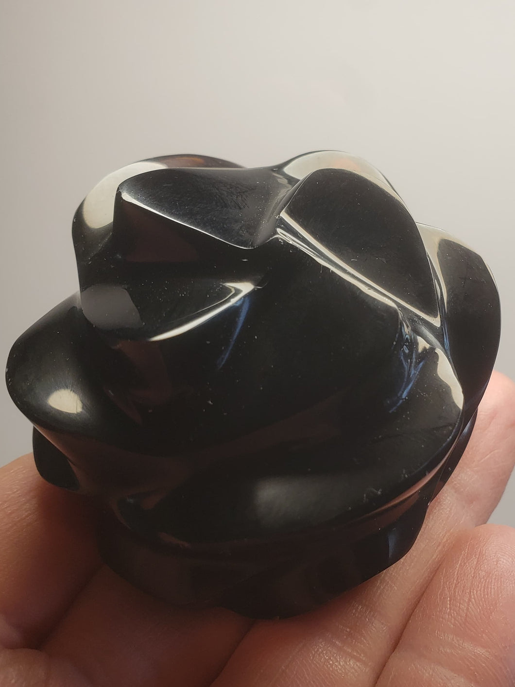 Purple Reddish Andara Crystal Rose