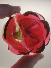 Load image into Gallery viewer, Red Multi  SUPER RARE Andara Crystal Rose