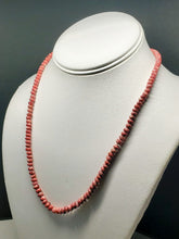 Load image into Gallery viewer, Thulite Necklace EO+ 4-5.5mm 19.5inch 107.4ct