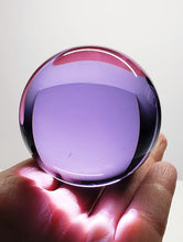 Load image into Gallery viewer, Violet Andara Crystal Sphere 2.25inch