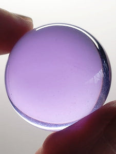 Violet Andara Crystal Cabochon 30mm