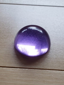 Violet Andara Crystal Cabochon 30mm