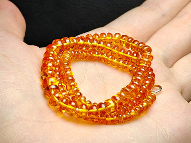 Spessartite EO+ 3.7-5.9mm 15 inch