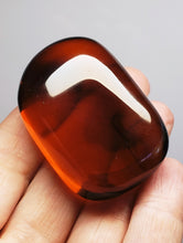 Load image into Gallery viewer, Amber / Lemurian Amber Andara Crystal Hand / Palm Piece 58g