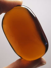 Load image into Gallery viewer, Amber / Lemurian Amber Andara Crystal Hand / Palm Piece 62g