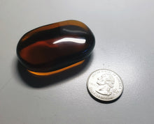 Load image into Gallery viewer, Amber / Lemurian Amber Andara Crystal Hand / Palm Piece 62g