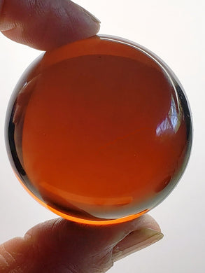 Amber Andara Crystal Sphere 1.5inch