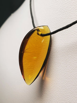 Amber Andara Crystal Simple Wear Pendant A