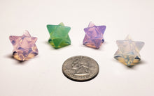 Load image into Gallery viewer, Andara Crystal Opalescent /Angel Aura Merkaba Set