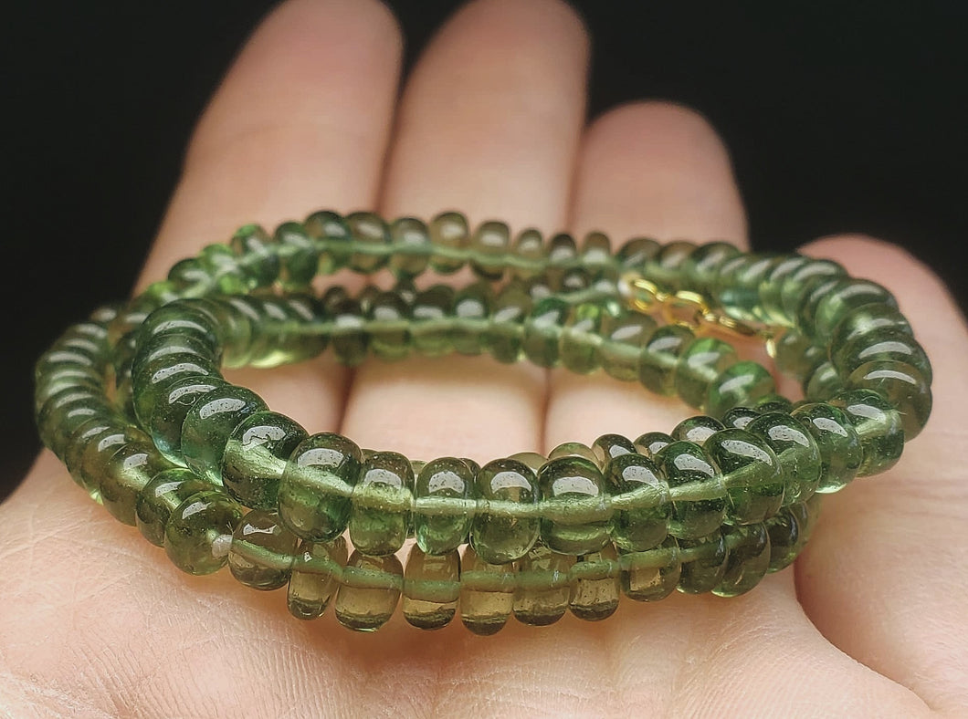 Apatite - Green EO+ 4-6mm 16inch