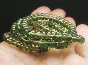 Apatite - Green EO++ 4.5-6mm 17.25inch