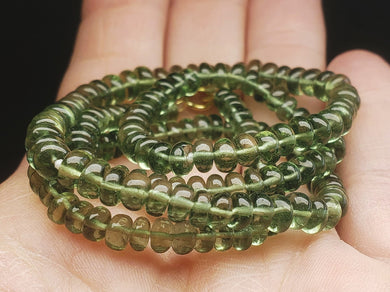 Apatite - Green EO++ 4-6mm 19.5inch