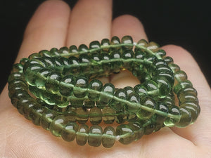 Apatite - Green EO++ 4.5-6.5mm 18inch