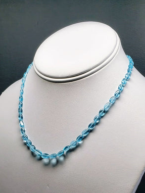 Apatite - Blue Light EO+ oval 15.75inch