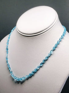 Apatite - Blue Light EO+ oval 17.25inch