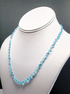 Apatite - Blue Light EO+ oval 19inch