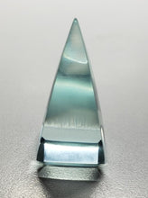 Load image into Gallery viewer, Aqua Andara Crystal Nubian Pyramid 1.5in x .75in