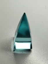 Load image into Gallery viewer, Aqua Andara Crystal Nubian Pyramid 1.5in x .75in