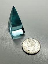 Load image into Gallery viewer, Aqua Andara Crystal Nubian Pyramid 1.5in x .75in