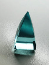 Load image into Gallery viewer, Aqua Andara Crystal Nubian Pyramid 1.5in x .75in