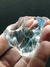 Load image into Gallery viewer, Aqua &amp; Clear Traditional Andara Crystal 48g