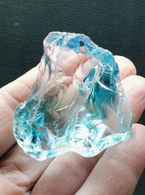 Load image into Gallery viewer, Aqua &amp; Clear Traditional Andara Crystal 48g