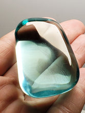 Load image into Gallery viewer, Aqua Blue Andara Crystal Hand Piece 60g