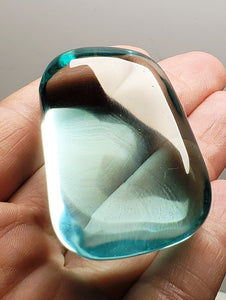 Aqua Blue Andara Crystal Hand Piece 60g