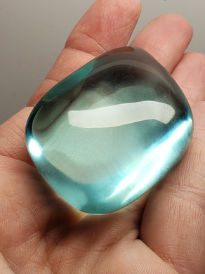 Aqua Blue Andara Crystal Hand Piece 70g