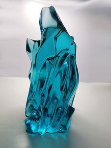 Andara Crystal Aqua Blue Healing Flame