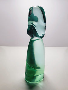 Aqua Blue w/ Green Andara Crystal Master/Guide Figure