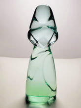 Load image into Gallery viewer, Aqua Blue w/ Green Andara Crystal Master/Guide Figure