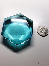 Load image into Gallery viewer, Aqua Andara Crystal Hexagon