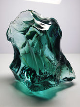 Load image into Gallery viewer, Bi-Color Aqua w/shaman Traditional Andara Crystal 1.015kg