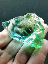 Load image into Gallery viewer, Bi-Color Aqua w/shaman Traditional Andara Crystal 46g