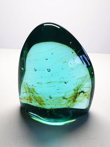 Bi - color Aqua with Brown (Aqua Shaman) Andara Crystal 662g