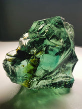 Load image into Gallery viewer, Bi-Color Aqua w/shaman Traditional Andara Crystal 710g