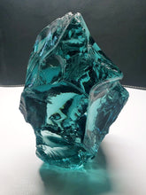 Load image into Gallery viewer, Aqua with Silver Traditional Andara Crystal 1.14kg