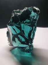 Load image into Gallery viewer, Aqua with Silver Traditional Andara Crystal 1.14kg