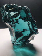 Load image into Gallery viewer, Aqua with Silver Traditional Andara Crystal 1.14kg