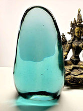 Load image into Gallery viewer, Aqua w/ Silver Polished Andara Crystal 1.36kg